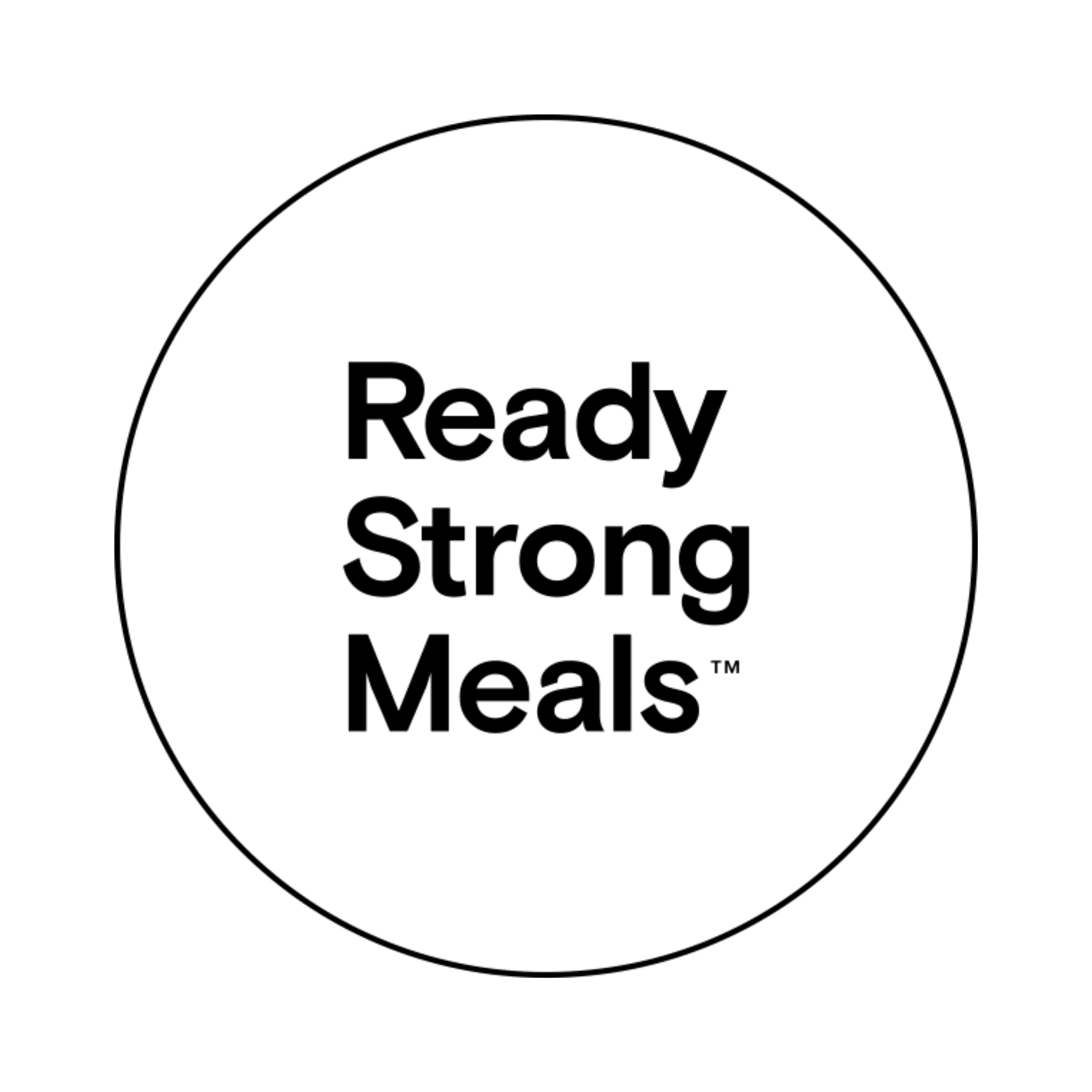 Ready Strong Meals logo